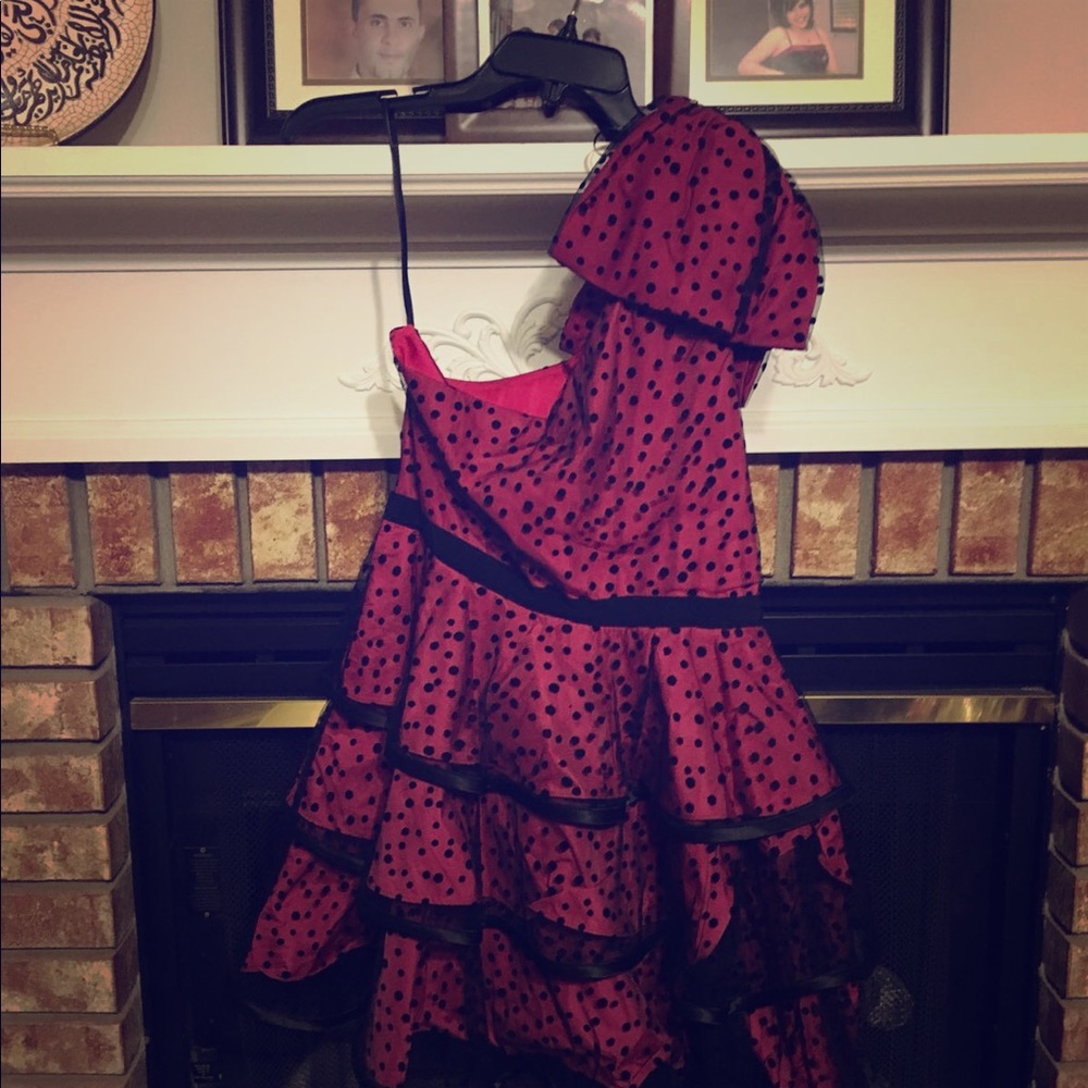 Short evening dress